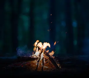 Bonfire & Stargazing Area